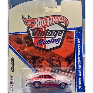 Hot Wheels Vintage Racing 74 Chevy Vega Pro Stock Champions Toy Collectible